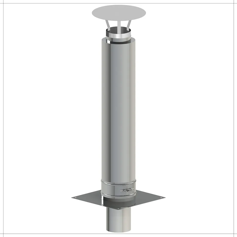 H&M Germany NewLine Schornsteinverlängerung 150mm 1m Edelstahl