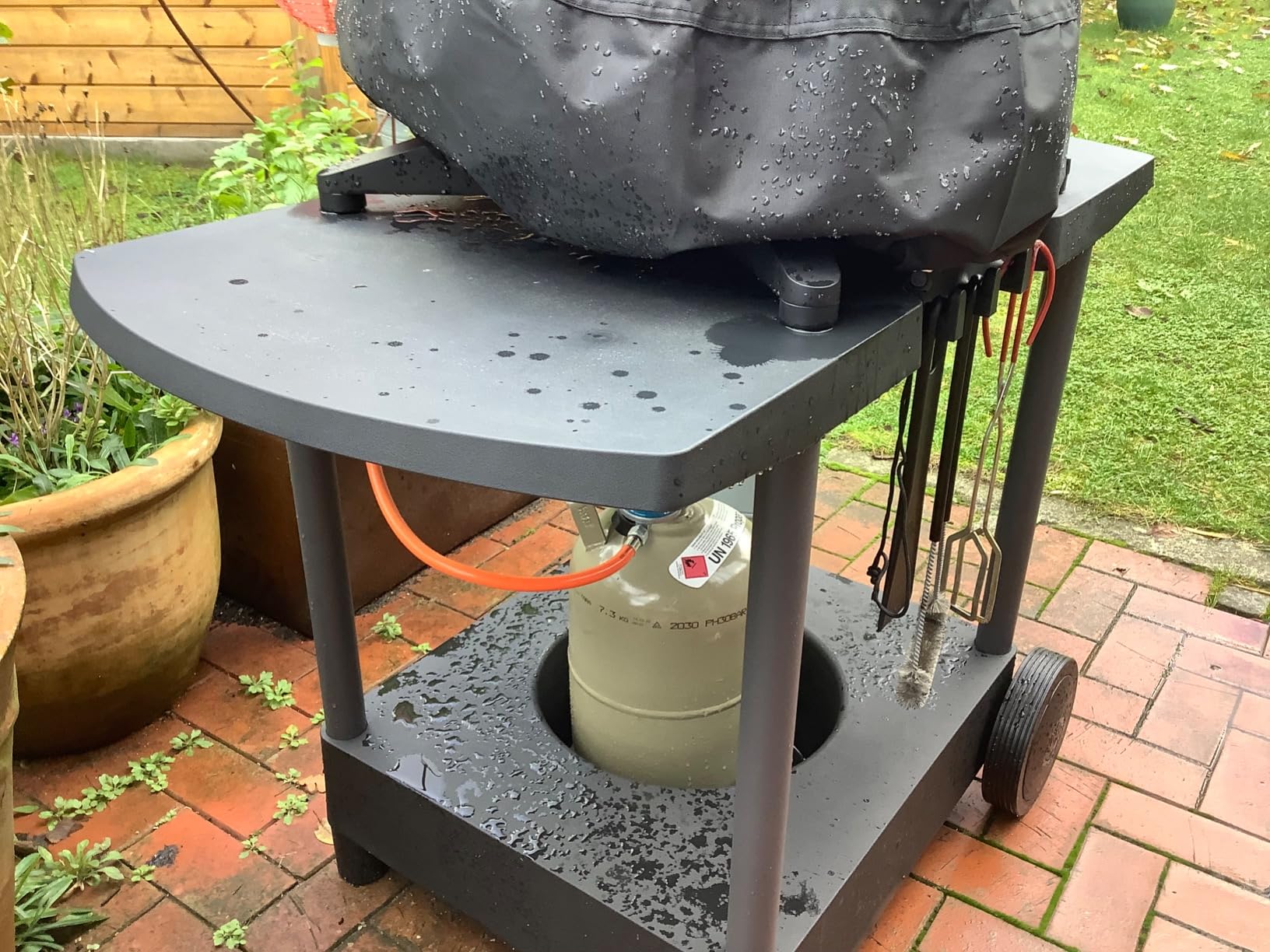 Morsø Tavolo Grillwagen Kunststoff Schwarz 109x57 cm