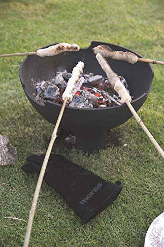 Morsø Ignis Feuerschale Gusseisen Schwarz Garten