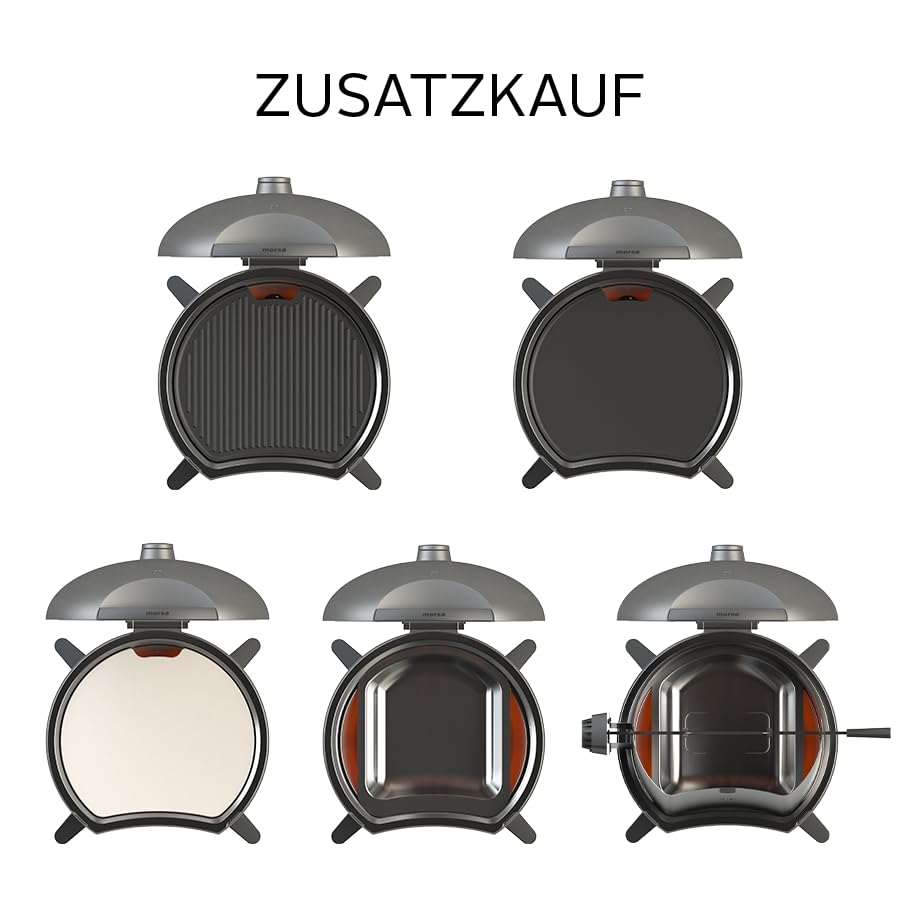 Morsø Forno EL Medio Elektrogrill anthrazit-grau