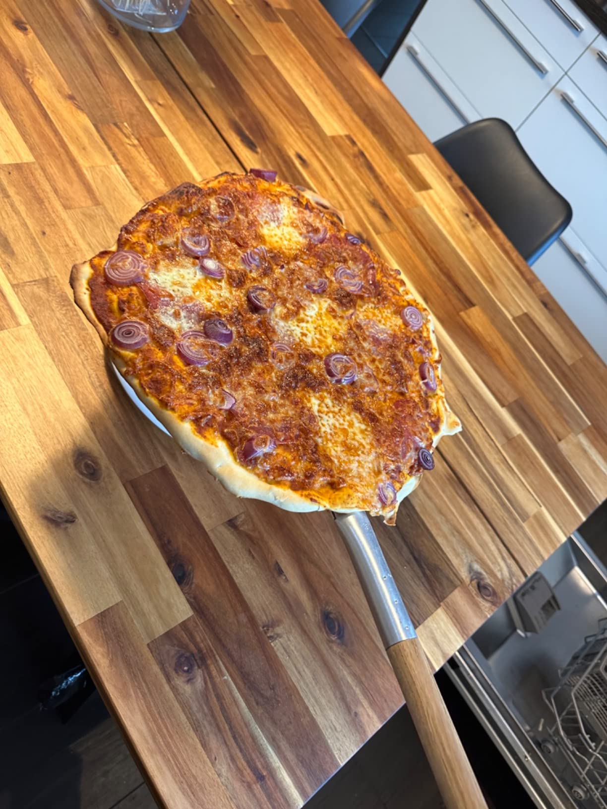 Morsø Pizzaschaufel 72 cm Alu Eiche Pizzaschieber