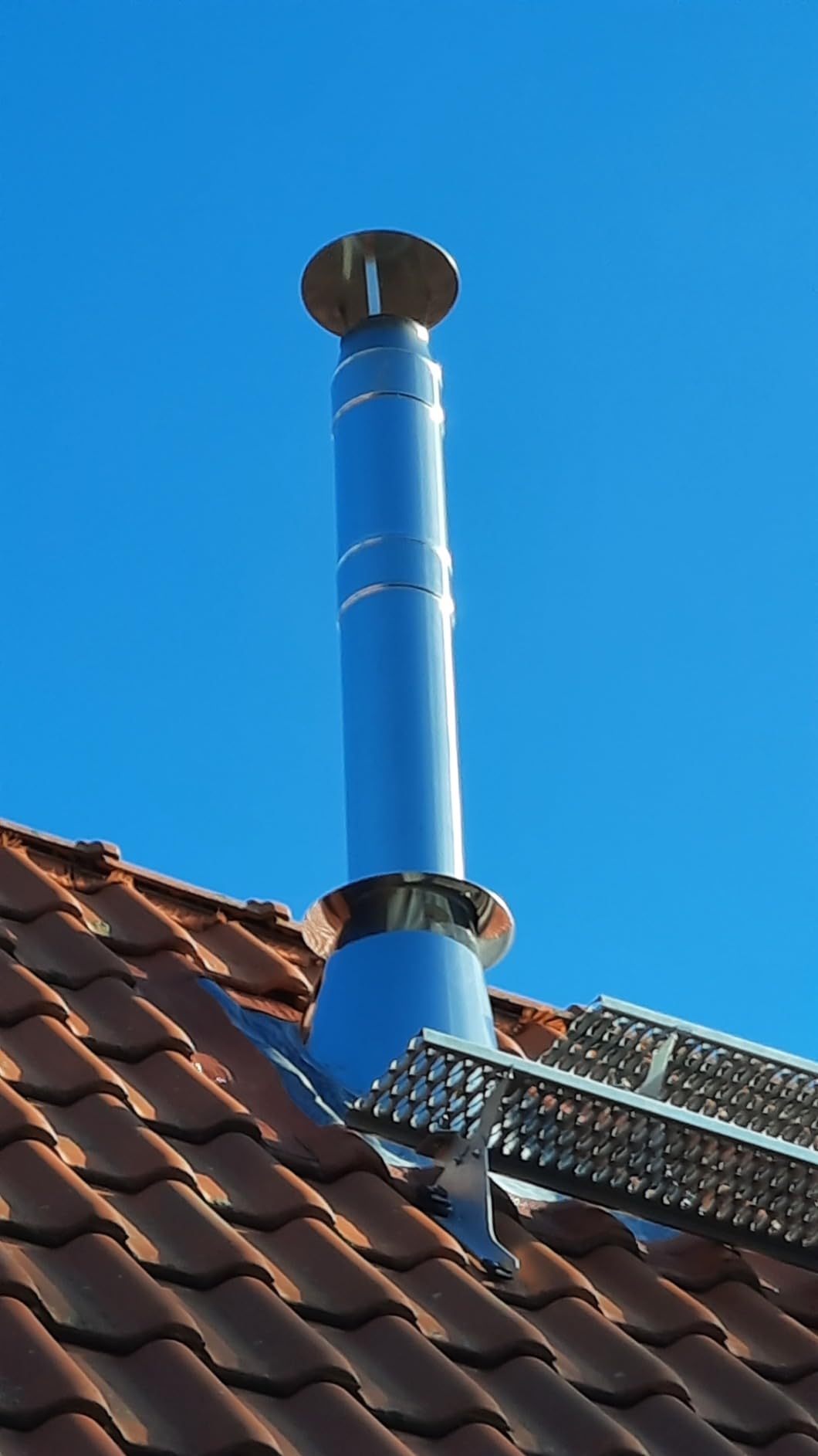 H&M Regenhaube 180mm Kaminhut Edelstahl