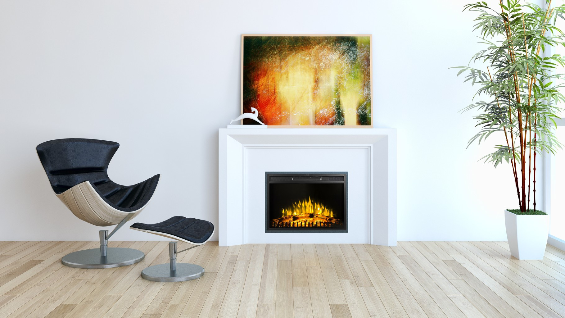 Aflamo LED 70 Classic Elektro-Kamineinsatz 70