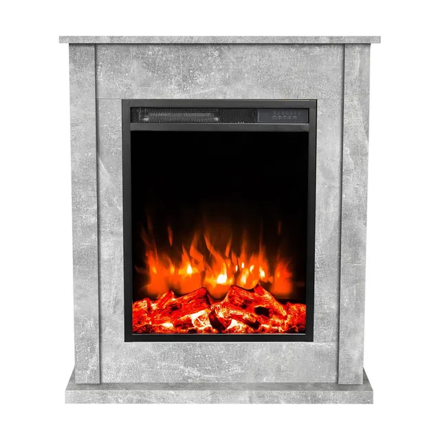 Aflamo Poker Beton Bioethanol Standkamin grau