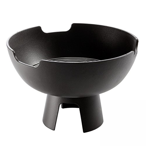 Morsø Ignis Feuerschale Gusseisen Schwarz Garten