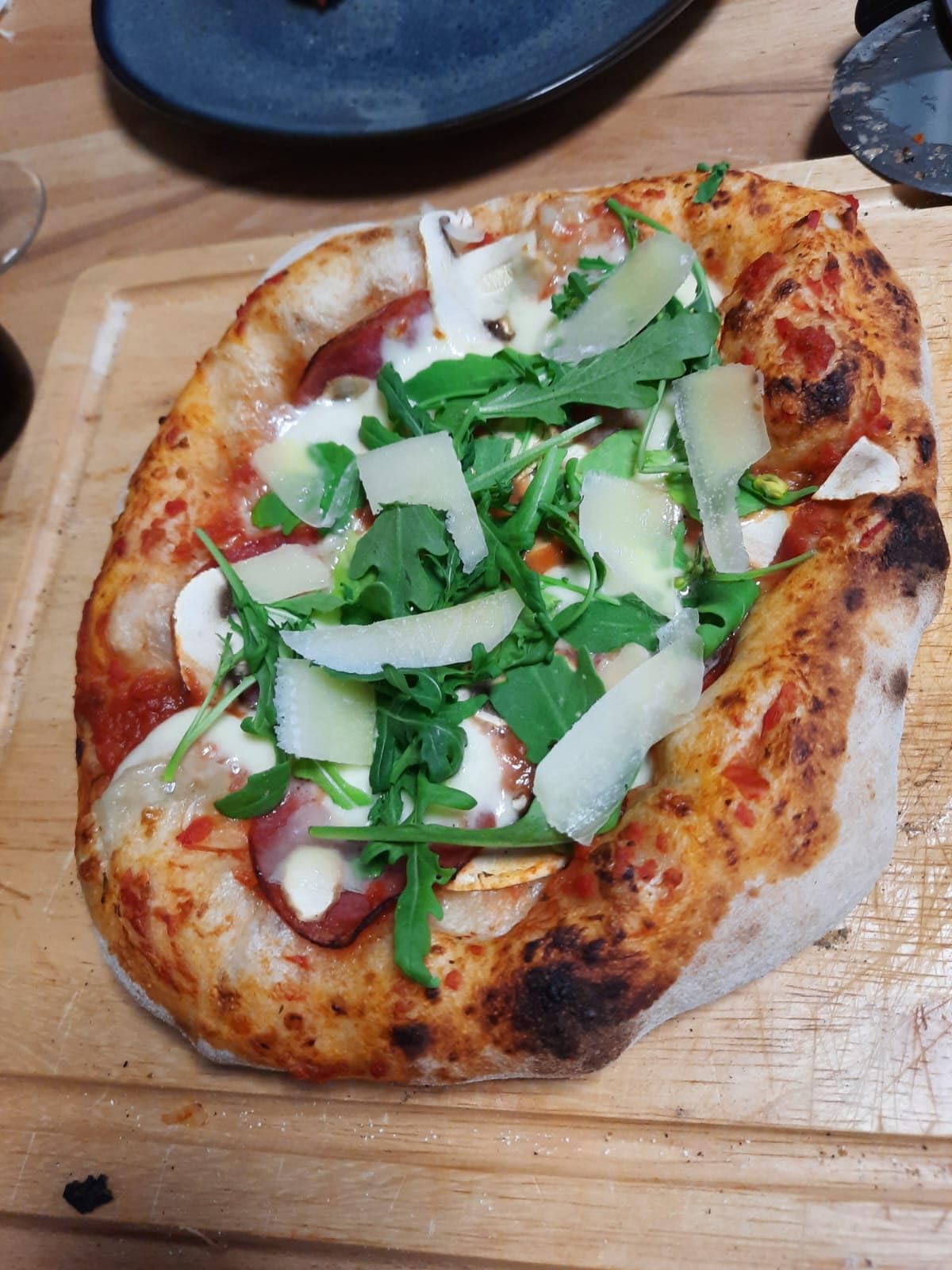 Morsø Forno Spin Pizzaofen Gas Anthrazit drehend