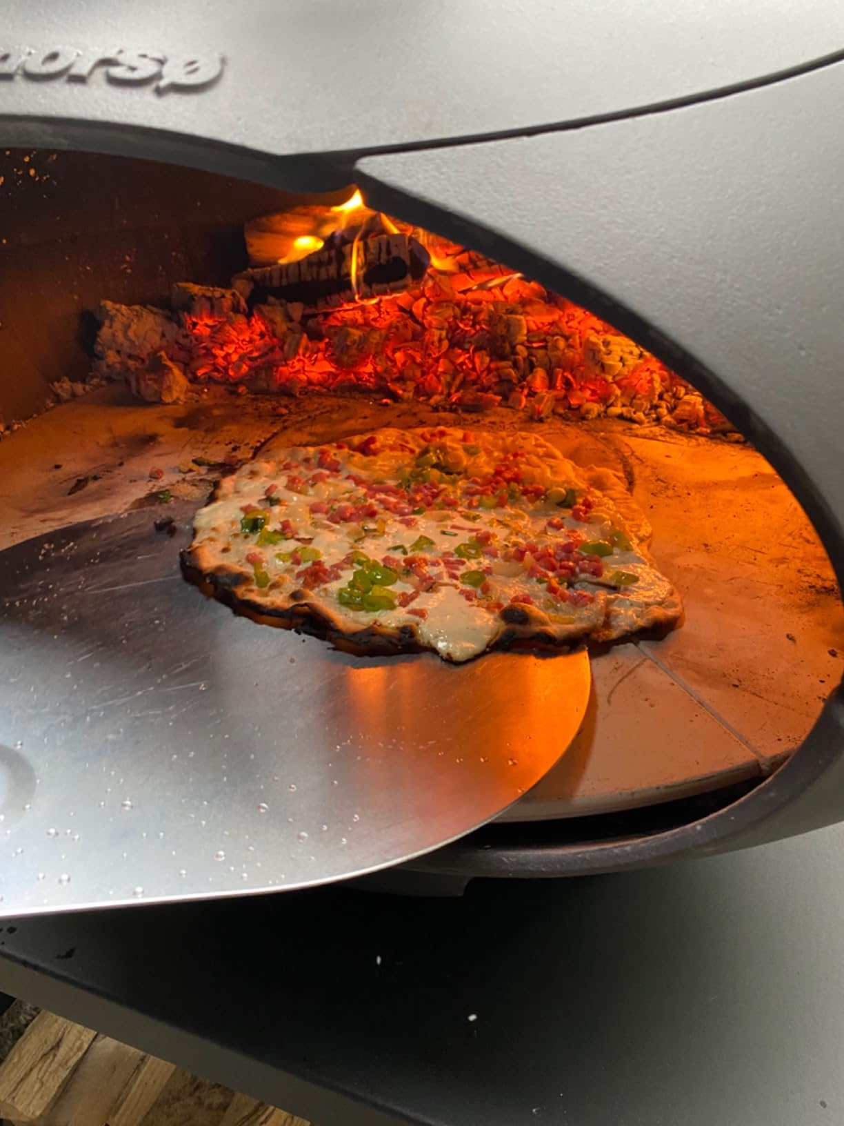 Morsø Forno Outdoor Ofen Pizzaofen Gusseisen Schwarz