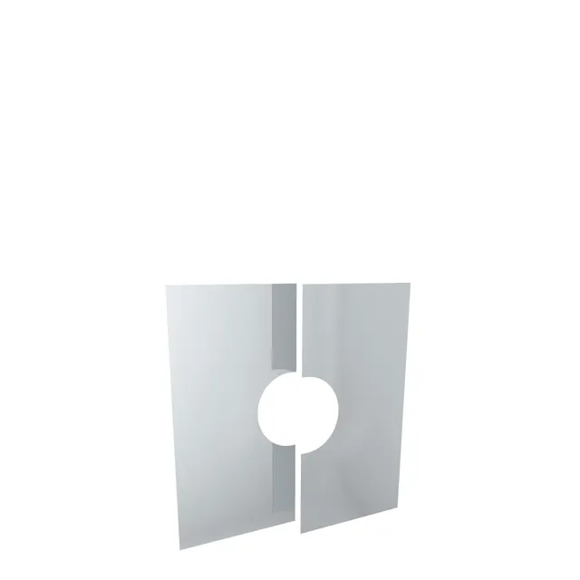 H&M New Line Deckenblende 0-30° Schornstein Ø120mm
